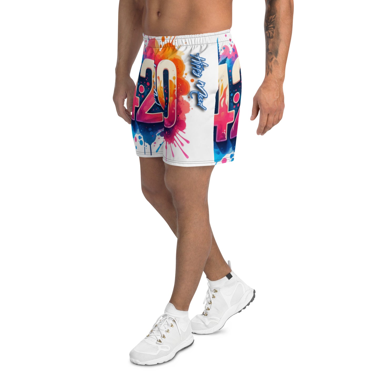420 Splash Men's Athletic Shorts