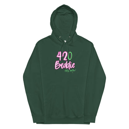Hippy Mood 420 Baddie | Unisex midweight hoodie