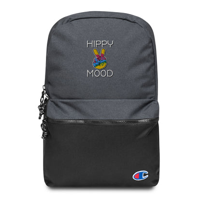 Hippy Mood | Embroidered Champion Backpack
